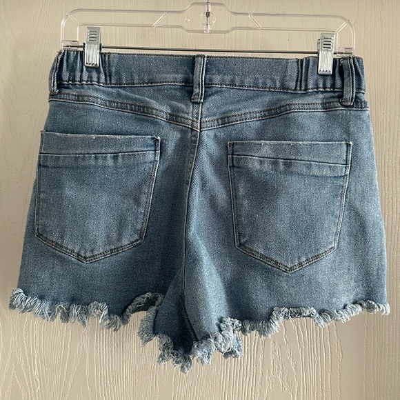Sincerely Jules | Blue Distressed Jean Shorts | Size 11/30 - Picture 8 of 8